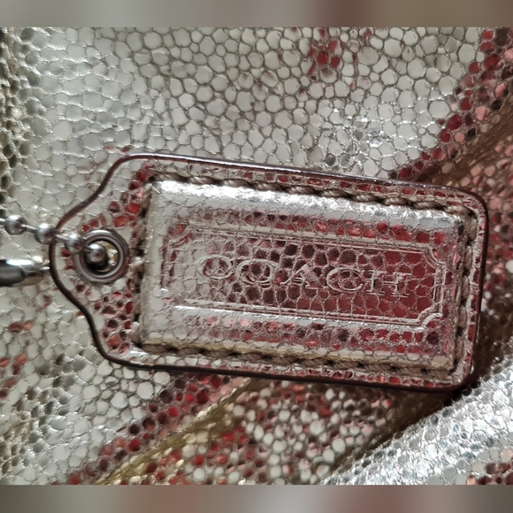 RARE Coach Gold Metallic Purse - Picture 2 of 12